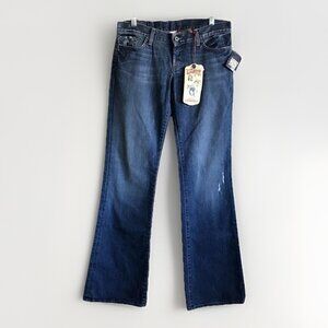 Lucky Brand Straight Leg Jeans Women Size 8/29 Regular Low Rise Medium Wash Blue